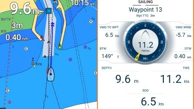 Element split cmap sailing